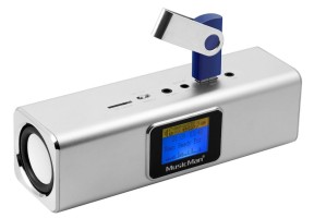 Musicman displeiga USB-MP3 mängija ning FM raadio